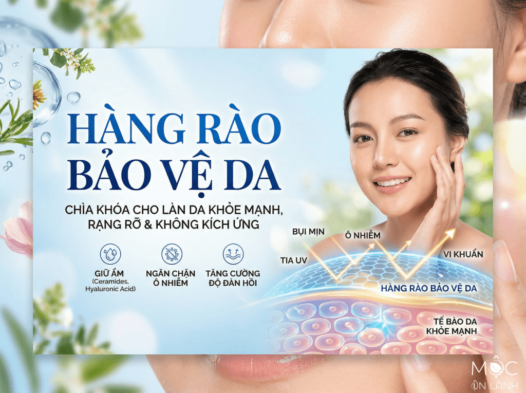 Hàng rào bảo vệ da - bí quyết của làn da khỏe mạnh rạng rỡ