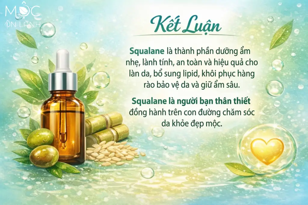 ket luan ve squalane