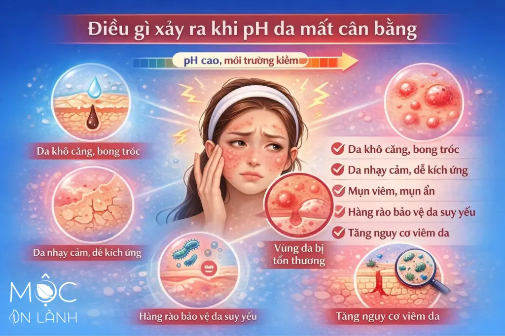 khi ph mất cân bằng