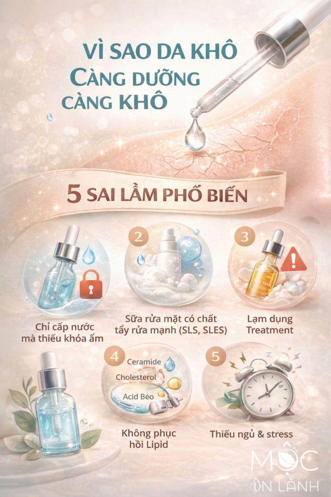 vi sao da cang duong cang kho