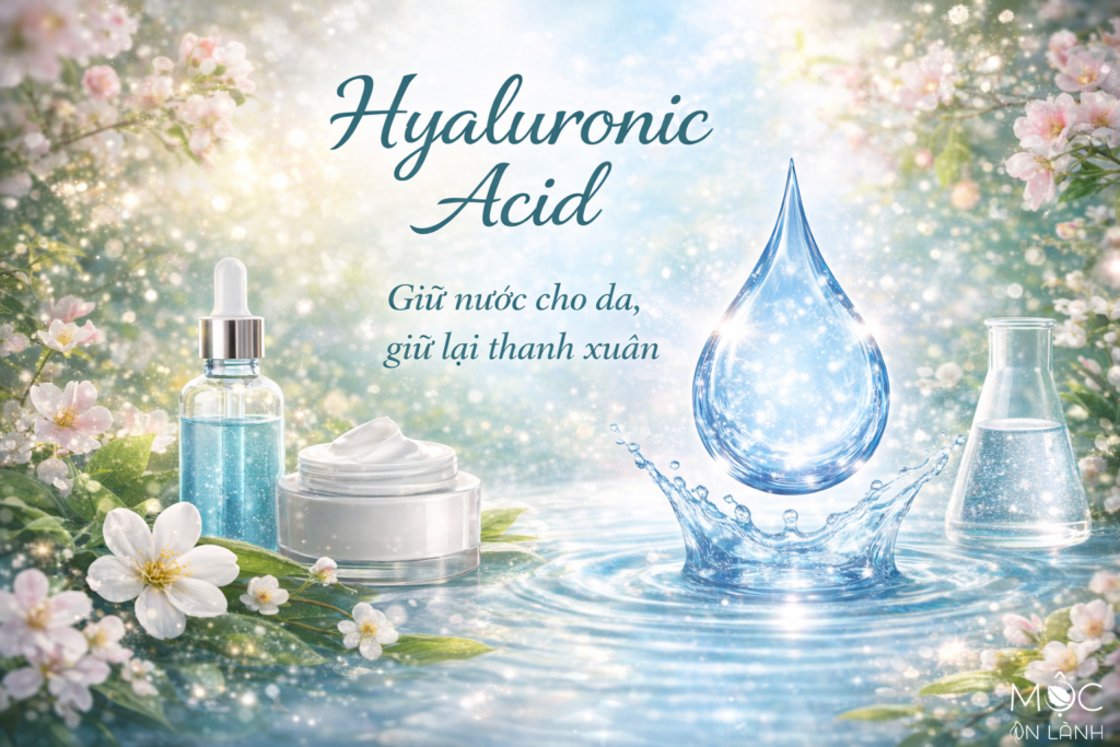 Hyaluronic Acid (HA) - giải pháp cho làn da căng mọng khỏe mạnh